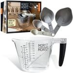 Moritz & Moritz Cup Messbecher 1L - Messbecher Set aus Messl&ouml;ffel Set und Messbecher