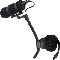 Pronomic Set MCM-100F Clipmikrofon mit Halter (Kondensator Mikrofon,...