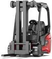Siku 1131 Linde Gabelstapler,Metall/Kunststoff, Rot-Schwarz | Metall-Karosserie,