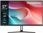 Thomson 27 Zoll (69 cm) Business Full HD Monitor, 120Hz Bildwiederholrate, HDMI, VESA