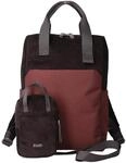 Zwei LOU LUR130 Unisex Rucksack f&uuml;r Damen und Herren, Laptoprucksack mit