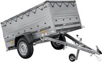 Kippbarer Pkw Anh&auml;nger Garden Trailer 200 Kipp mit zus&auml;tzlichen Bordw&auml;nden,