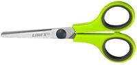 Linex Kinder-Schere, 14 cm, abgerundete Spitzen, rostefeier Edelstahl,...