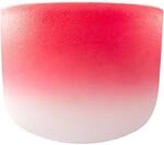Fame Kristall Singing Bowl, 14 Zoll, Rot, C4 440 Hz, Reines Quarz, Langer...