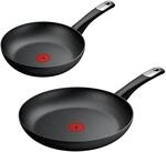 Tefal Explore Stone G7 Pfannen-Set 24/28 cm, Antihaft, Induktion G01190