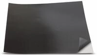 Unbekannt Magnetische Klebefolie, 200x200x0,5mm schwarz