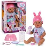 BABY Born Eva 43 cm Babypuppe mit Click & Play, 10 Funktionen | 8 Accessoires
