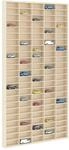vidaXL Wanddisplay-Case Wandhalterung Beige 50 x 4,5 x 96 cm