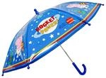 SRV Hub Kinder-Regenschirm aus PVC f&uuml;r M&auml;dchen und Jungen, winddicht, 8 Paneele,