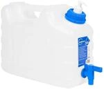 vidaXL Wasserbeh&auml;lter mit Hahn und Seifenspender 10 L Kunststoff