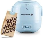 REISHUNGER Mini Reiskocher Starterset &ndash; 0,3L &ndash; 1-2 Portionen &ndash; Hellblau |...