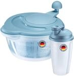 Westmark 243222E8 Salatschleuder, PP, PE, Apfelgr&uuml;n/Blau