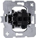 Hager WDE3035 Serienschalter Wippenschalter Einsatz zwei Tasten 10A/250V |...