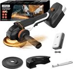 Litheli 20V Akku Winkelschleifer 125mm, 8500 U/min mit 4.0Ah Akku &...