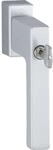 HOPPE Fenstergriff TOULON Sperrzylinder Secustik, VK 32-42 mm, silber eloxiert,...