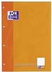 Oxford Klausurenblock, DIN A4, 50 Blatt, liniert VE = 1