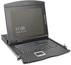 DIGITUS 19" KVM-Konsole - FullHD - 16 Port HDMI-Switch - CH -Tastatur - f&uuml;r 19 Zoll
