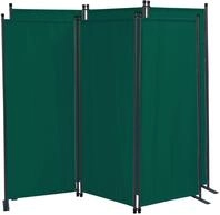 QUICK STAR 2 St&uuml;ck Paravent 3 Teilig 170 x 165 cm Gr&uuml;n - Garten & Balkon