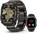 KOSPET Tank M4 Special Edition Outdoor Smartwatch Herren,Dualband-GPS | 2 Armb&auml;nder,