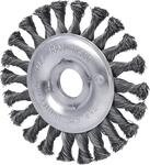 KS Tools 340.0043 Stahldrahtrundb&uuml;rste 0,5mm, &Oslash; 125mm