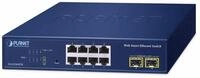 Planet 8-Port 10/100/1000T + 2-Port・Managed・L2・Gigabit Ethernet