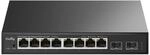 Cudy 10-Port-Gigabit-Smart-Switch, 2 SFP-Uplinks, 21 Gbit/s, GS108ES2 | 8x GbE,...