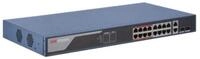 Hikvision 16 Port 100Mbps POE Managed Smart Switch DS-3E1318P-EI - 301802304