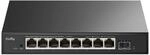 Cudy 8-Port-2,5-G-Easy-Smart-Switch mit 10G-SFP+, 60 Gbit/s, HS108ES1 | 8x 2, 5...