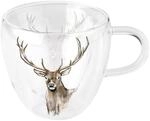 Ambiente Teetasse Tasse Mug f&uuml;r Heissgetr&auml;nke Glas doppelwandig 0,2L Serie...