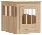 vidaXL Hundek&auml;fig im M&ouml;belstil Sonoma-Eiche 64,5x80x71cm Holzwerkstoff
