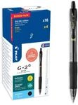 PILOT - 20er G2 Plus - Gelschreiber Druckmechanik - Schwarz | Gel-Tinte auf