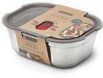 BLACK + BLUM - Lunchbox - Mikrowellengeeignete Edelstahl-Lunchbox ohne Kunststoff mit