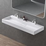doporro Mineralguss-Waschbecken Aufsatzwaschbecken stabil Ablaufgarnitur |...
