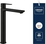 GROHE Lineare, Waschtischarmatur hoch, wassersparend (Wasserhahn f&uuml;r das Bad,...