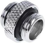 Alphacool Eiszapfen Doppelnippel G1/4 AG auf G1/4 AG - Chrome