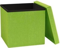 VCM Stoff Sitztruhe | Ma&szlig;e ca. H. 38 x B. 38 x T. 38 cm | Kiste f&uuml;r flexiblen