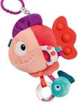 Ravensburger 4871 Play+ Pop-it Piranha (rot), Kuscheltier mit vielen Spieleffekten,