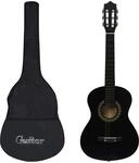 vidaXL Klassikgitarre f&uuml;r Anf&auml;nger Kinder mit Tasche Schwarz 1/2 34"