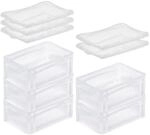 PROREGAL SuperSparSet 5x Transparenter Eurobeh&auml;lter BasicLine mit geschlossenem