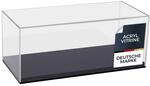 HMF 46804 Acryl Vitrine f&uuml;r Modellautos, Schaukasten f&uuml;r Figuren | 34 x 16 x...