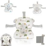 Moni Baby-Badekissen Sea Stars HA-B48, Badeauflage, Kunststoff Clips, ab Geburt...