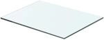 vidaXL Regalboden Glas Transparent 40 cm x 25 cm