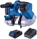 Scheppach Akku Metallbands&auml;ge C-MBS635-X | Schnittbreite/h&ouml;he je 63,5mm |...