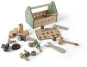 Dantoy - Werkzeugkiste aus Holz f&uuml;r Kinder - Rollenspiel - Holzspielzeug - mit