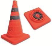 IWH Faltkegel Warnkegel/Verkehrskegel/Verkehrskegelschild/Faltbar Warnkegel