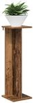 vidaXL Pflanzenst&auml;nder Altholz 25 x 25,5 x 80,5 cm Holzwerkstoff
