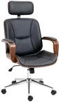 Vinsetto B&uuml;rostuhl Ergonomischer Schreibtischstuhl f&uuml;r Home-Office Schwarz |...