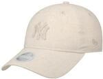 New Era 9Twenty WMNS Midi Linen Yankees Cap Basecap Baseballcap Curved Brim MLB...