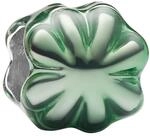 PANDORA Gr&uuml;nes Kleeblatt Mini Charm aus Sterling-Silber mit Emaille, Moments,