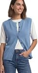 Street One Damen 2515758 Strickweste mit Rundhals und Knopfleiste (1er Pack)